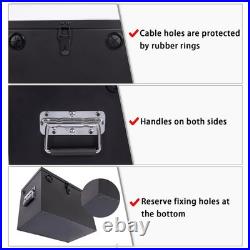 12V Car/RV/Marine Battery Box, Assemble Steel Battery Relocation Kit for Trai