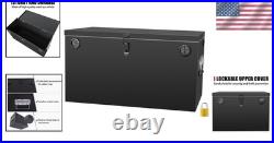 12V Waterproof Steel Dual Battery Box Lockable RV & Marine Storage Solution