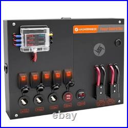 12/24 V Camping Electrical System Centre Battery Power Control Box with Type D