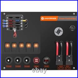 12/24 V Camping Electrical System Centre Battery Power Control Box with Type D