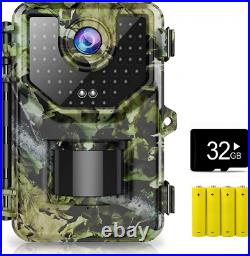 1520P 20MP Trail Camera, Hunting Camera with 120°Wide-Angle Motion Latest
