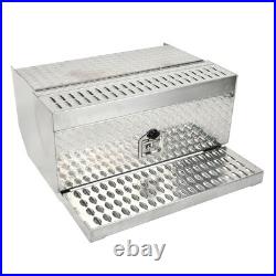15X30X31 Aluminum Diamond Plate Step Truck Battery Tool Box