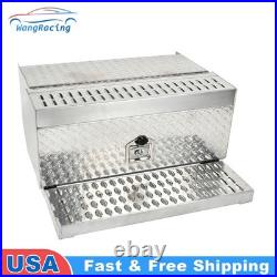15X30X31 Aluminum Diamond Plate Truck Step Battery Tool Box For Peterbilt 15X30X31 Aluminum Diamond Plate Truck Step Battery Tool Box For Peterbilt