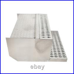 15(H) x 30(D) x 31(W) Aluminum Diamond Plate Step Battery Box Tool Box