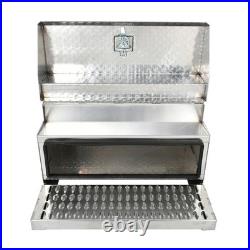 15(H) x 30(D) x 31(W) Aluminum Diamond Plate Step Battery Box Tool Box