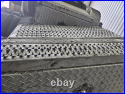 1993 Peterbilt 379 Left Driver Side Aluminum Step withBattery Box, Gray