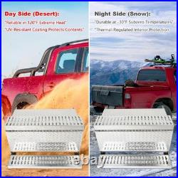 19X30X31 Aluminum Diamond Plate Step Truck Battery Tool Box