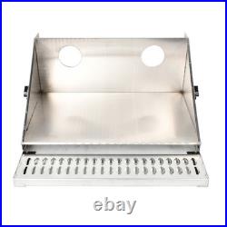 19(H) x 30(D) x 31(W) Aluminum Diamond Plate Step Battery Box Tool Box
