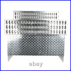 19(H) x 30(D) x 31(W) Aluminum Diamond Plate Step Battery Box Tool Box