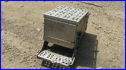 2009 Sterling 9500 Aluminum Battery Box With Step Complete Three Battery
