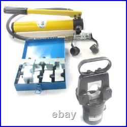 20 Ton Hydraulic Wire Battery Cable Lug Terminal Crimper Crimping Tool + 12 Die