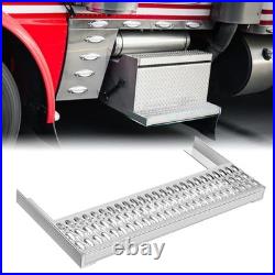 29-1/2 Aluminum Battery Box Toolbox Bottom Replacement Step Heavy Duty Bottom