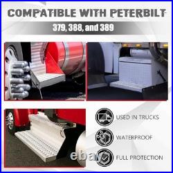 29-1/2 Aluminum Battery Box Toolbox Bottom Replacement Step Heavy Duty Bottom