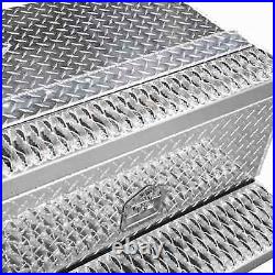 2PCS 30'' Aluminum Diamond Plate Step Tool Box Battery Box Peterbilt 378 379 389