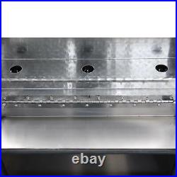 2PC Aluminum 30'' Diamond Plate Step Battery Box Tool Box Lock Peterbilt 378 379