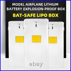 2XL BAT-SAFE Aluminum Box Fireproof Explosion-Proof Safety Battery for RC Model