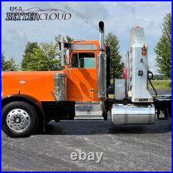 30X29.5X15 Cab Entry Box Aluminum Stripe Plate Tool Box Step Battery Box