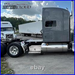 30X29.5X15 Cab Entry Box Aluminum Stripe Plate Tool Box Step Battery Box