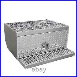 30'' Aluminum Diamond Plate Step Tool Box Battery Box Peterbilt 378 379 389 359
