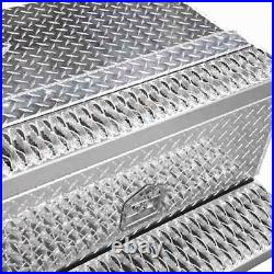30'' Aluminum Step Tool Box Battery Box Fits Peterbilt 378 379 389 Diamond Plate