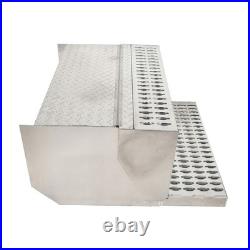 31X30X15 Aluminum Diamond Plate Step Tool Box Battery Box Cab Entry Box