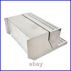 31X30X15 Aluminum Diamond Plate Step Tool Box Battery Box Cab Entry Box