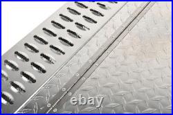 31X30X15 Aluminum Diamond Plate Step Tool Box Battery Box Cab Entry Box