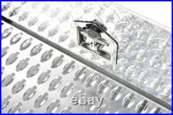 31x30x15 Inch Aluminum Diamond Plate Step Tool Box Battery Box