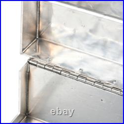 31x30x15 Inch Aluminum Diamond Plate Step Tool Box Battery Box