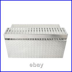 31x30x19 Inch Aluminum Diamond Plate Step Tool Box Battery Box