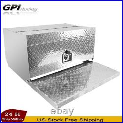 31x32x15 Aluminum Cab Entry Battery & Tool Box Lock Key For Heavy Duty Truck