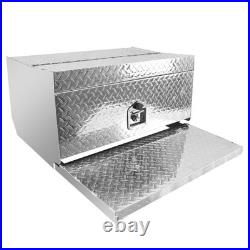 31x32x15 Aluminum Cab Entry Battery & Tool Box Lock Key For Heavy Duty Truck