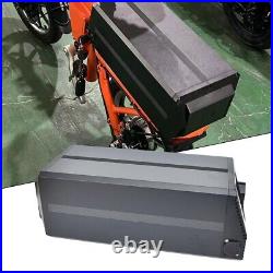 48V Battery Box Aluminum Alloy Battery Box Black Electric Bike Quality