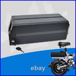 48V Battery Box Aluminum Alloy Battery Box Black Electric Bike Quality