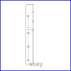 617964000 Battery Box Step Bracket Aluminum, 4.83 Mm Thk for Freightliner