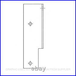 621871000 Battery Box Bracket Left Side, Aluminum, 0.13 In. T for Freightliner