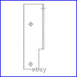 621871001 Battery Box Bracket Right Side, Aluminum, 0.13 In. For Freightliner
