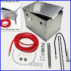 9005 Ford 1979-2014 Mustang NHRA Legal Aluminum Battery Box Relocation Kit NEW