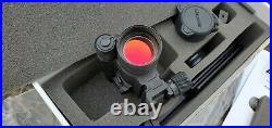 Aimpoint COMP M4 M68 Red Dot ARMY ISSUED With Kill Flash, Carry Handle Mount, Box