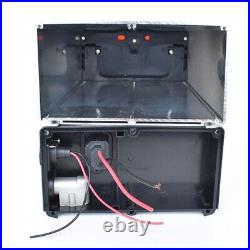 Aluminum Alloy Battery Box Holder Case for Ebike 186521700 Black Color