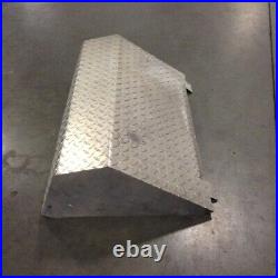 Aluminum Battery Box Lid Diamond Plate Design Used