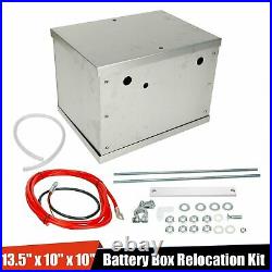 Aluminum Battery Box Relocation For Ford F150 Mustang Wrangler Silverado 1500