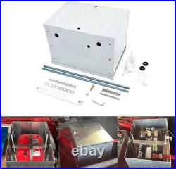 Aluminum Battery Box Relocation Kit Universal Billet Race Off-Road Durabl