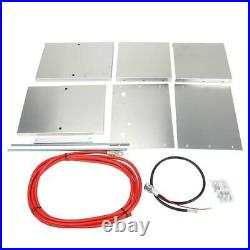 Aluminum Battery Box Relocation Kit for Turbo Clearance B H F K Swap Honda/Acura