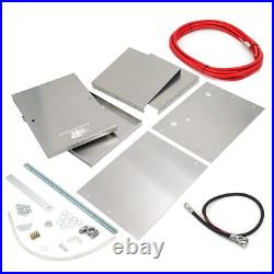 Aluminum Battery Relocation Kit Off-Road Universal Design withTray Cables Hardware