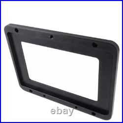 Aluminum Billet Battery Tray Hold Down Trunk Relocation Box Racing Mount Black