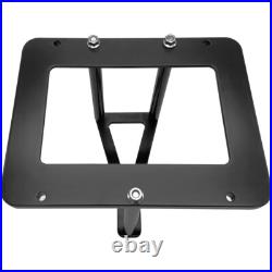 Aluminum Billet Battery Tray Hold Down Trunk Relocation Box Racing Mount Black