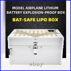 Aluminum Box RC Model Medium BAT-SAFE Fireproof Explosion-Proof Safety Battery