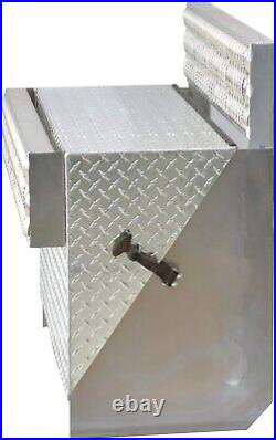 Aluminum Diamond Plate Step Battery Box Tool Box 30'' For Peterbilt 378 379 389