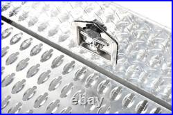 Aluminum Diamond Plate Step Tool Box Battery Box 31x30x15 Inch